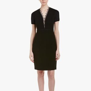 Elie Tahari Saylah Navy Dress NWT